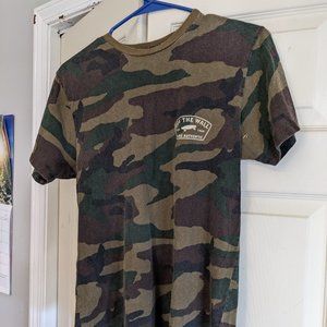 Vans camouflage t-shirt